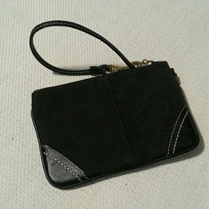 Coach mini wristlet